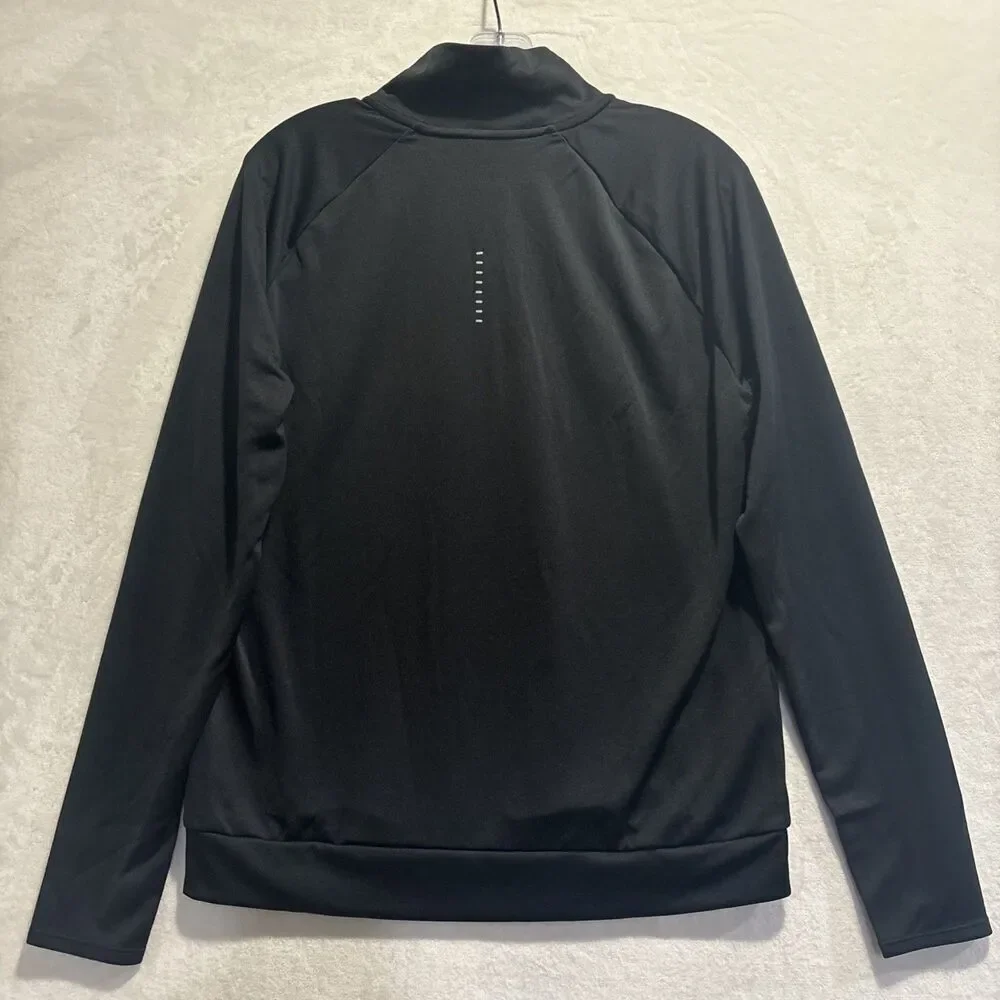 Nike Running Dri-Fit Swoosh 1/4 Zip Top Women’s Size Medium Black NWT Activewear